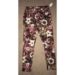 Floral Jeans